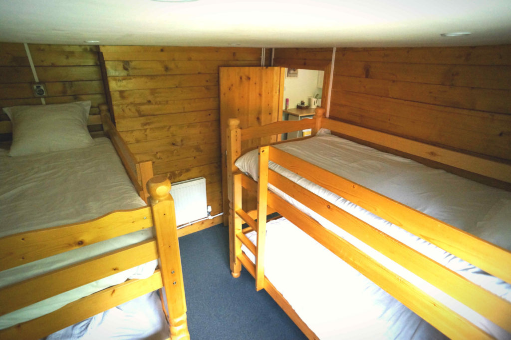 bunkbed room at La Coterie Lodges